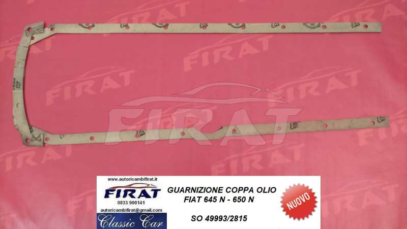 GUARNIZIONE COPPA OLIO FIAT 645 N - 650 N (49993/2815)